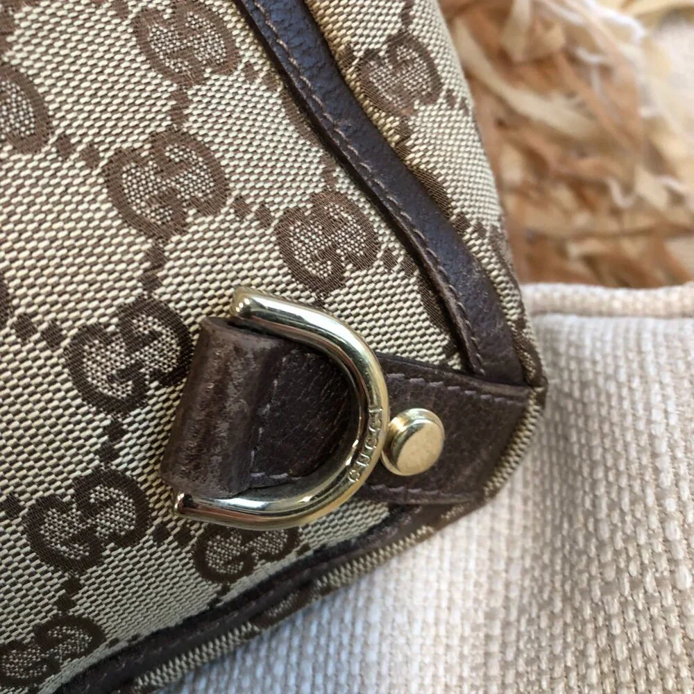 GUCCI Vintage Monogram Purse - Picture 5 of 13
